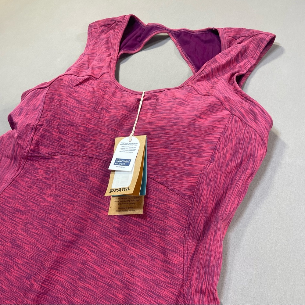 NWT Prana Calico Sleeveless Fit & Flare Dress, Keyhole Back - Womens Medium - Picture 8 of 16
